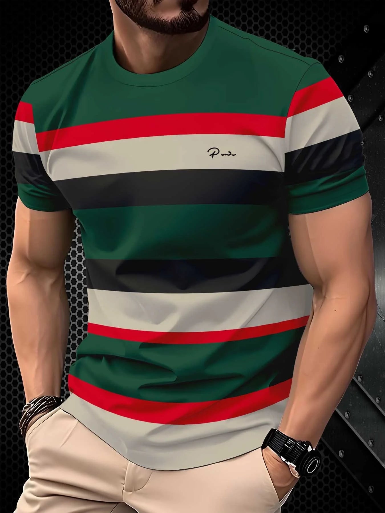Men’s Polo Shirt Short Sleeve Casual Summer Fashion