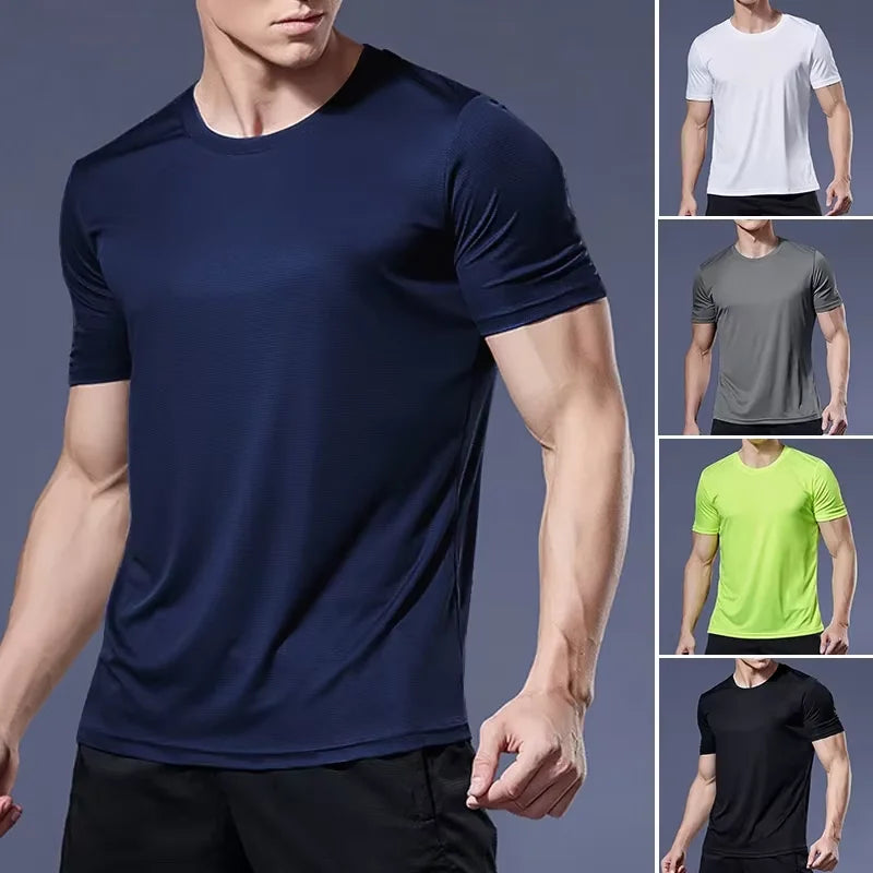 Men’s T-Shirt Athletic Casual Comfort Fit Cotton