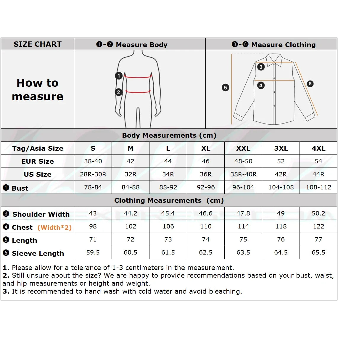 Men’s Shirt Long Sleeve Cotton Casual Breathable