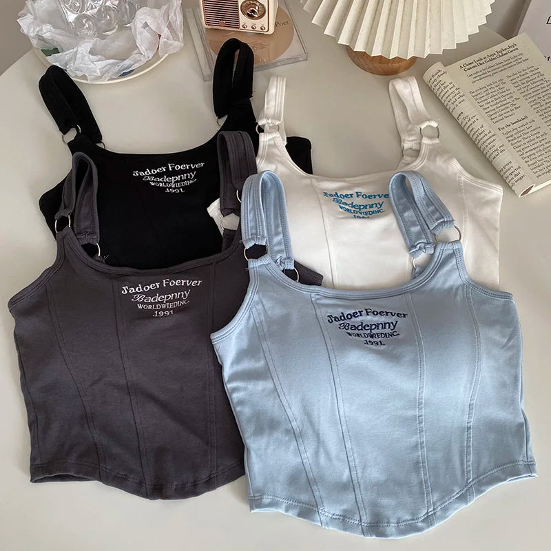 Women’s Top Tank Top Crop Top Casual Summer
