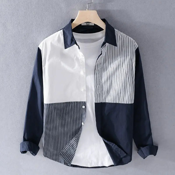 Men’s Shirt Long Sleeve Cotton Casual