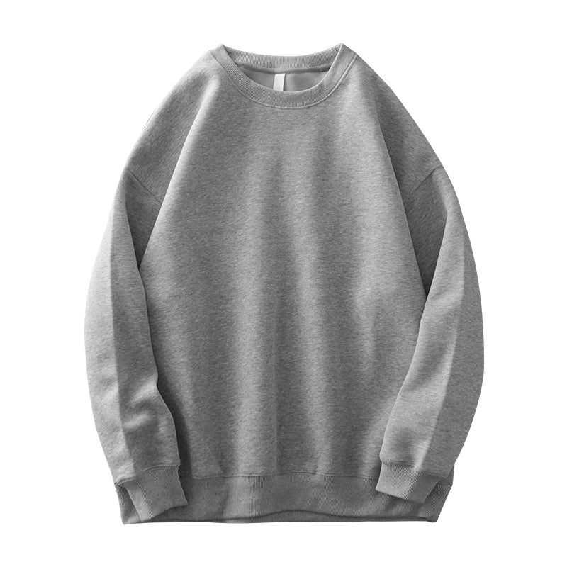 Men’s T-Shirt Long Sleeve Solid Color Cotton Comfort Fit