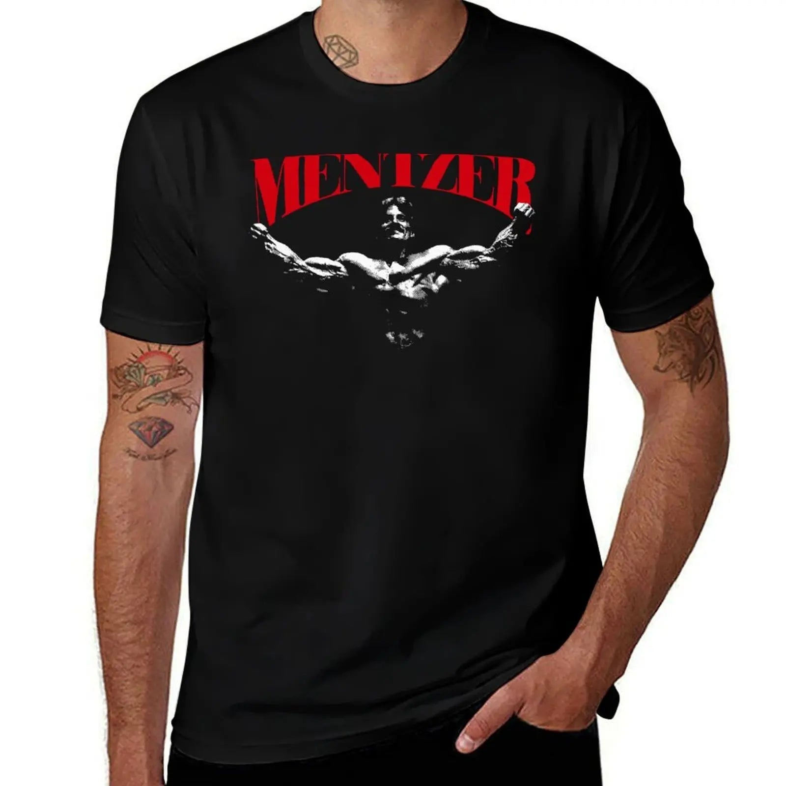 Men’s T-Shirt Athletic Cotton Casual Comfort Fit