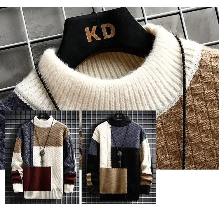 Men’s Sweatshirt Loose Fit Cotton Poly Blend Thick Casual Winter