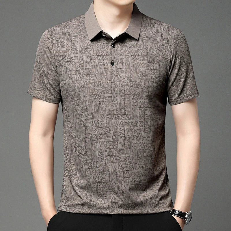 Men’s Polo Shirt Short Sleeve Business Casual Casual Summer Fashion