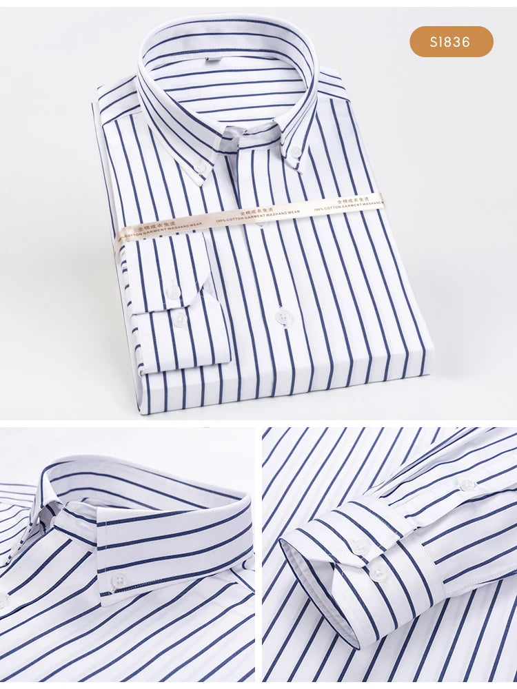 Men’s Shirt Long Sleeve Cotton Formal