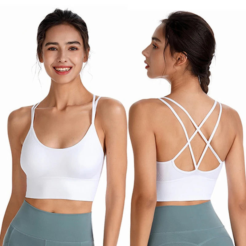 Women’s Sports Bra Padded Gym Comfort Supportive