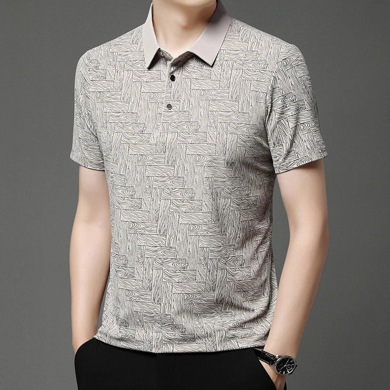 Men’s Polo Shirt Short Sleeve Business Casual Casual Summer Fashion