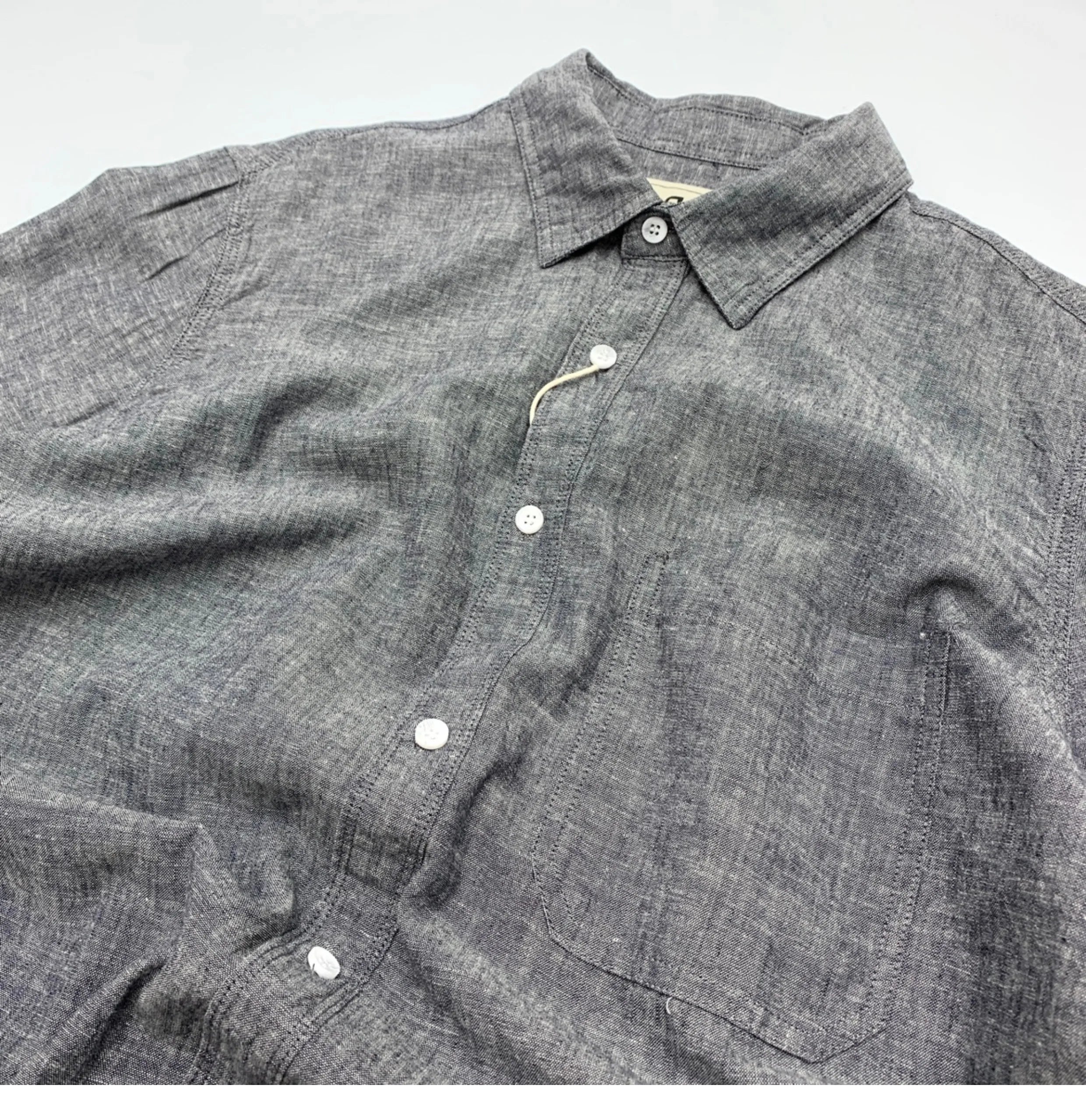 Men’s Shirt Long Sleeve Cotton Casual