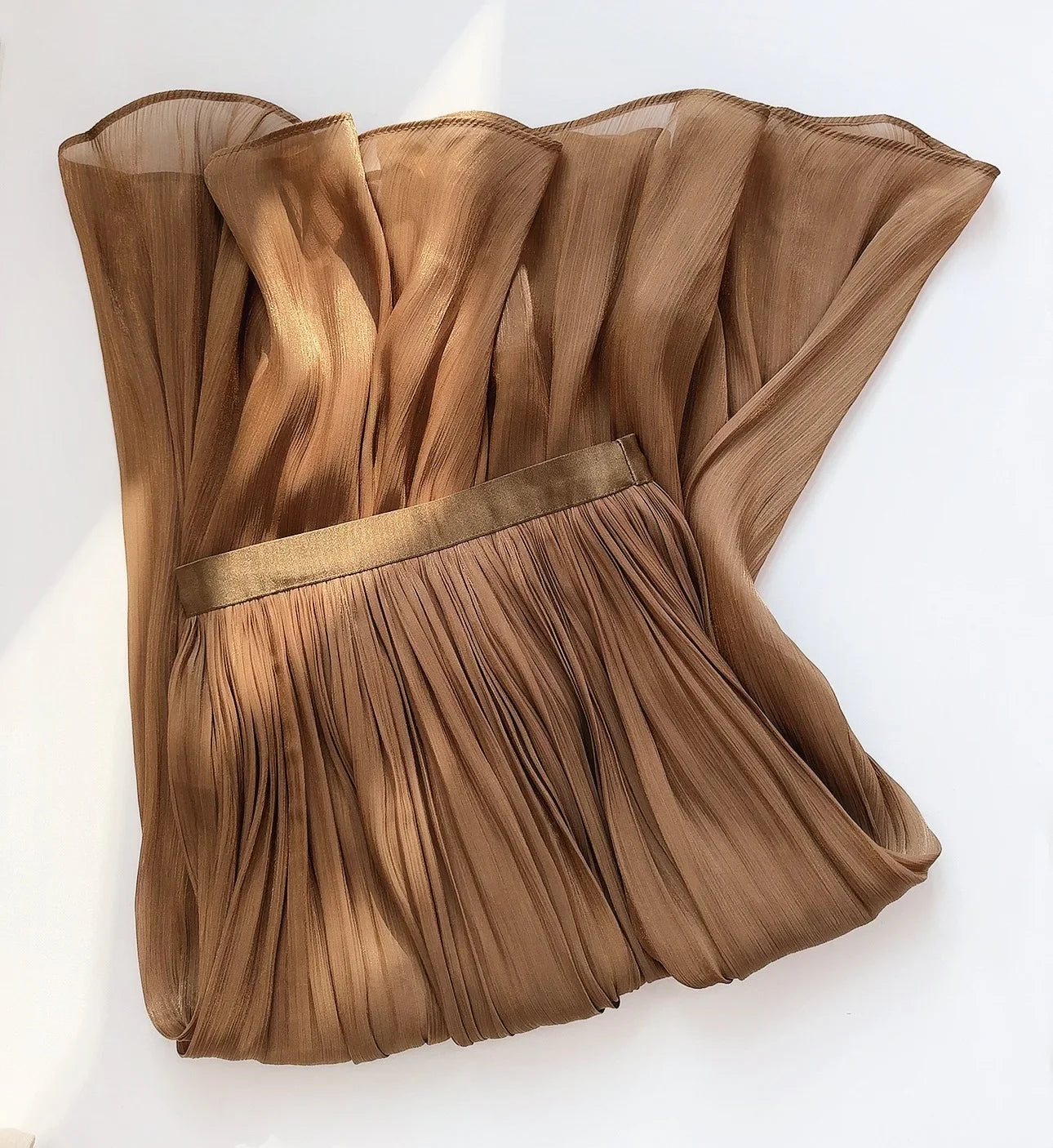 Women’s Skirt Pleated A-Line Summer Casual