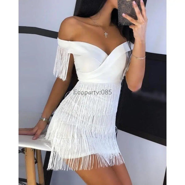 Women’s Dress Short Sleeve V-Neck Formal