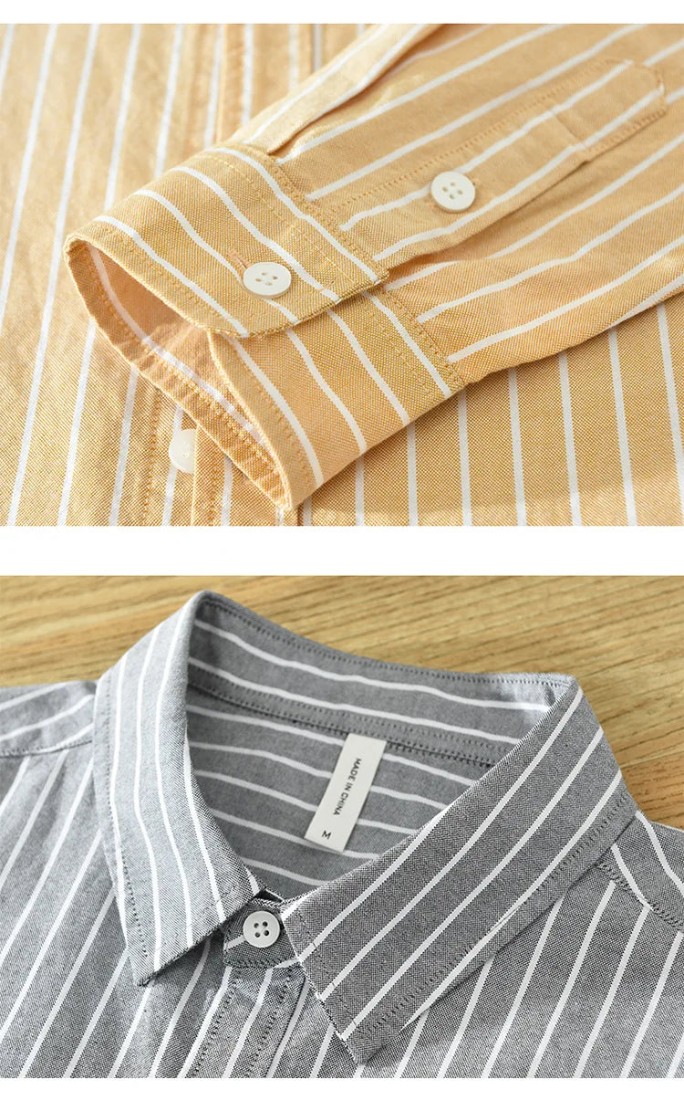 Men’s Shirt Cotton Casual Cotton Comfort Fit