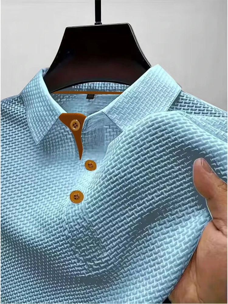 Men’s Polo Shirt Short Sleeve Summer Casual