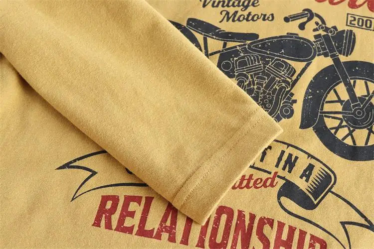 Men’s T-Shirt Long Sleeve Cotton Cotton Comfort Fit