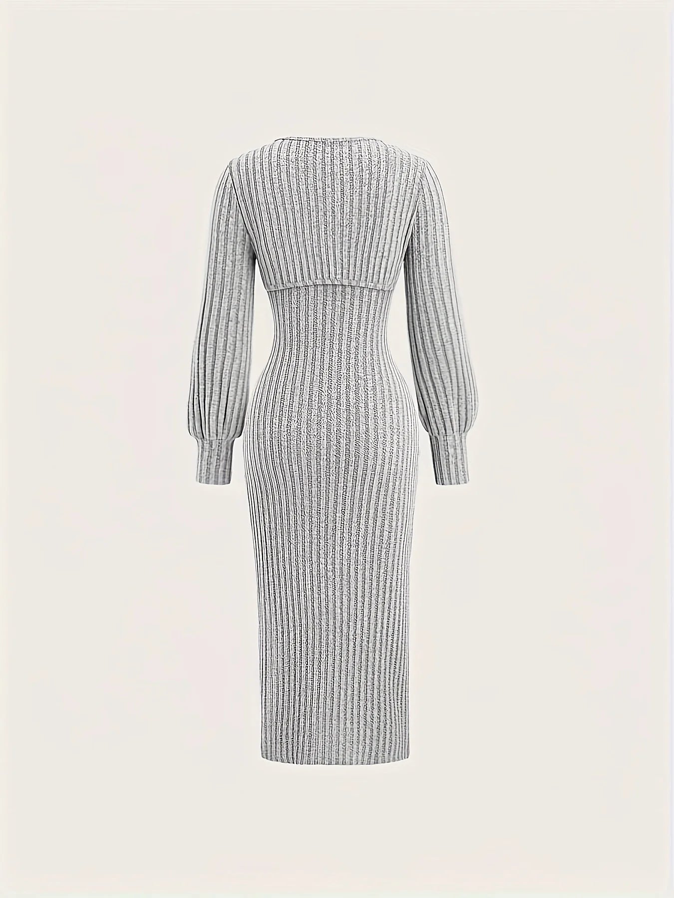 Women’s Dress Midi Long Sleeve Casual