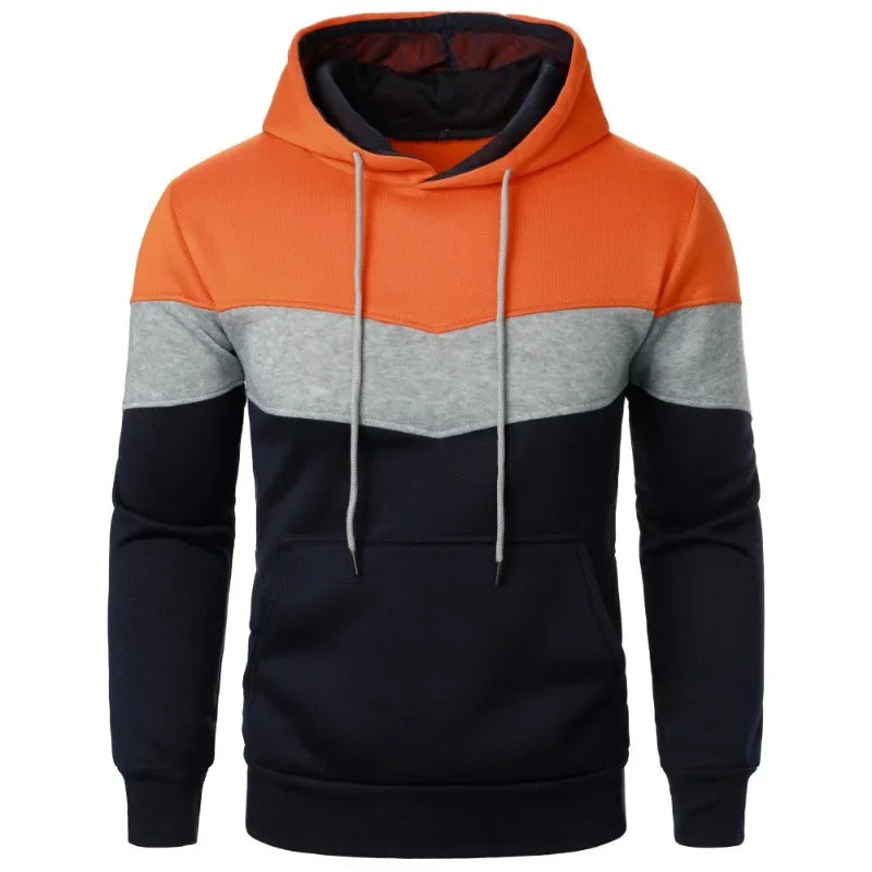 Men’s Hoodie Pullover Casual Streetwear Long Sleeve