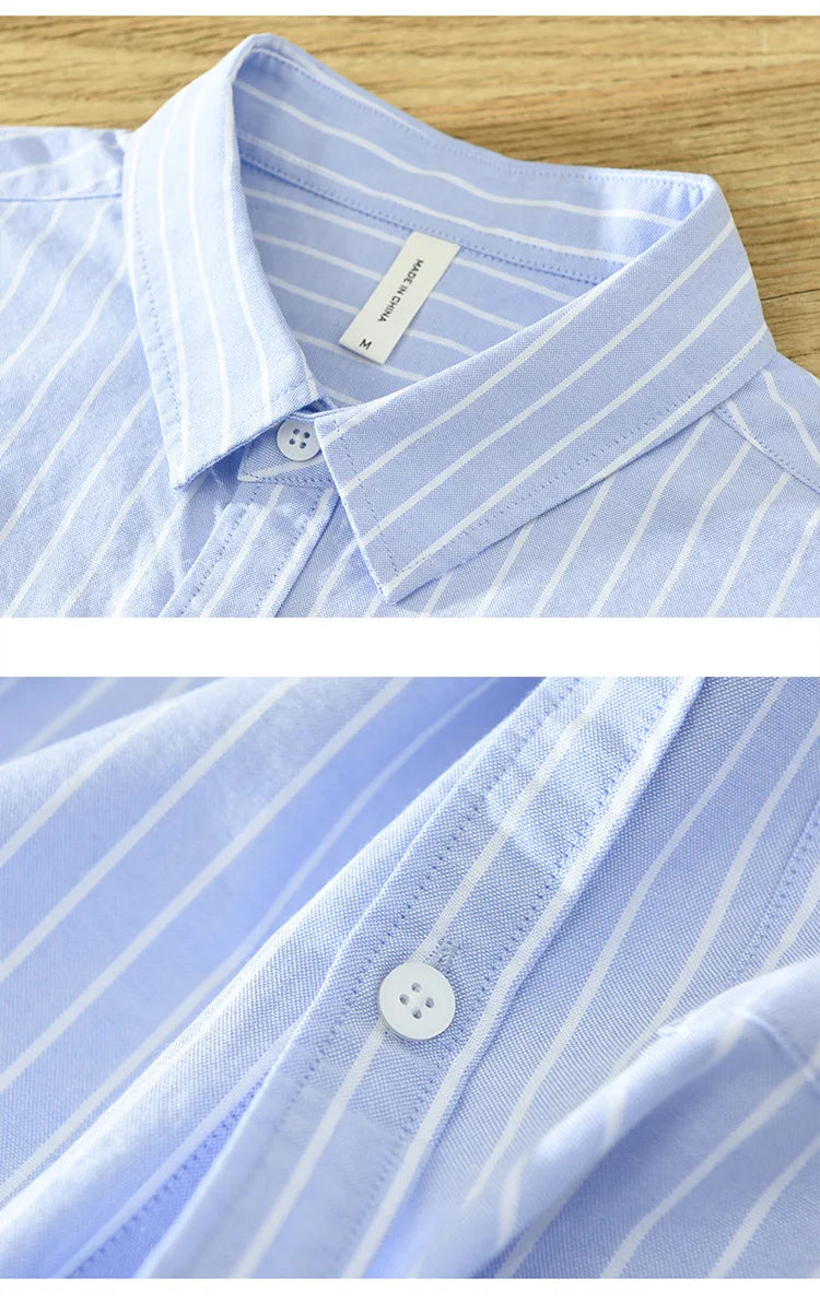 Men’s Shirt Cotton Casual Cotton Comfort Fit