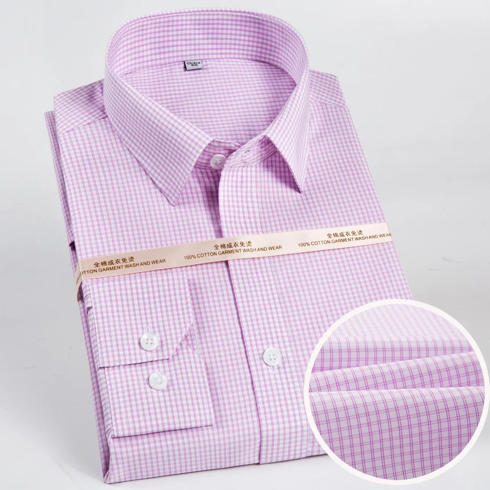Men’s Shirt Long Sleeve Cotton Casual