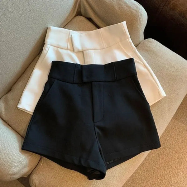 Women’s Shorts High Waist Casual Slim Fit