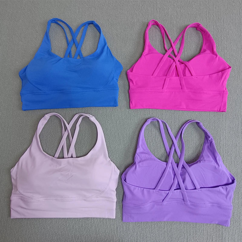 Women’s Sports Bra Gym Comfort Supportive Breathable