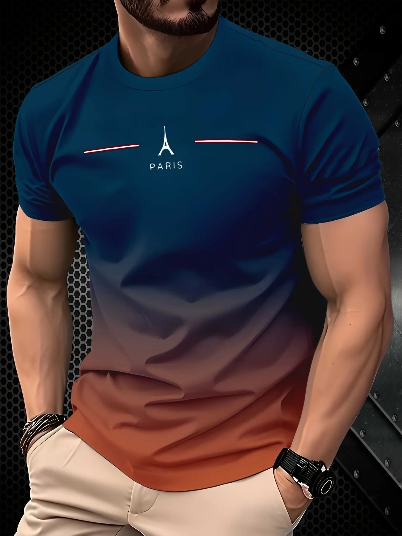 Men’s Polo Shirt Short Sleeve Casual Summer Fashion