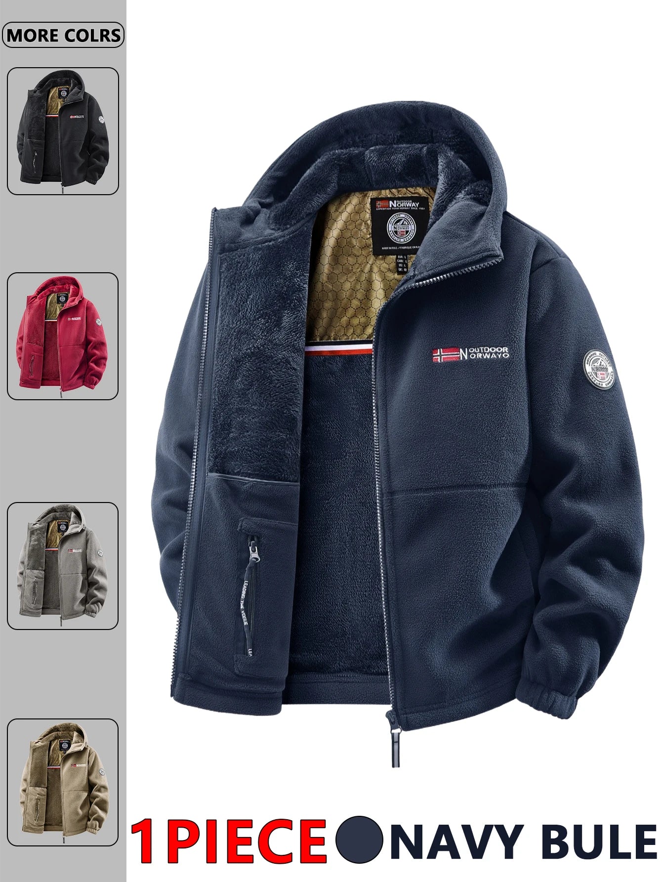 Men’s Jacket Warm Casual Cotton