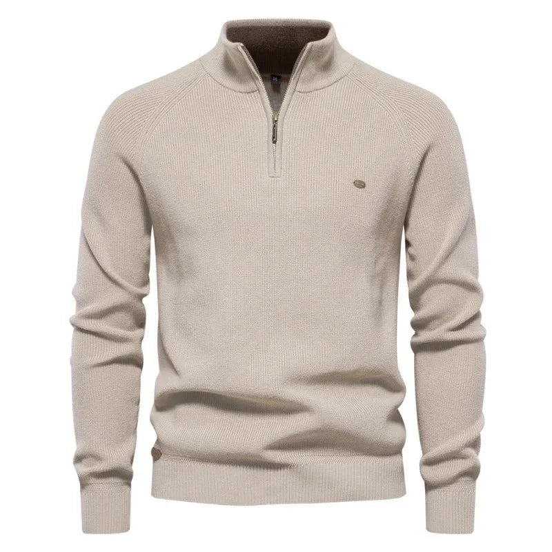 Men’s Sweatshirt Zip-Up Casual Long Sleeve Autumn Winter