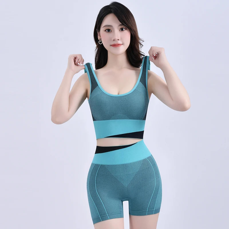 Women’s Sports Bra Push Up Breathable Gym