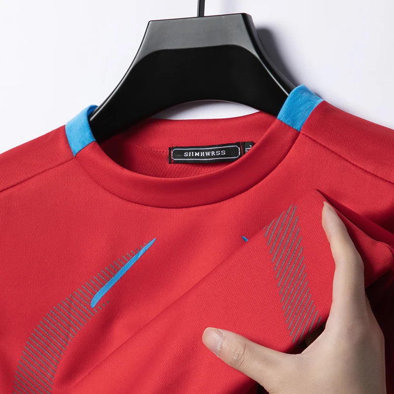 Men’s Polo Shirt Summer Breathable Casual Short Sleeve