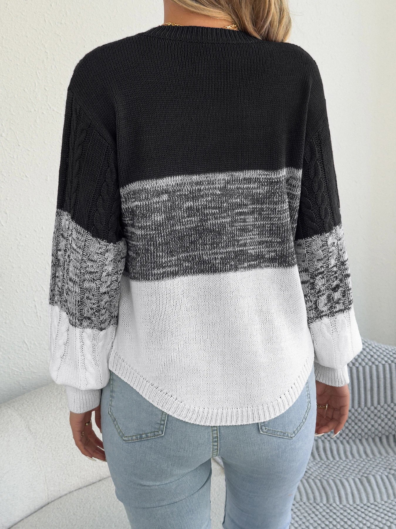 Women’s Top Long Sleeve Casual Stretchy