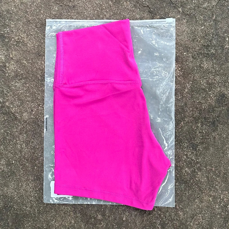 Women’s Shorts High Waist Elastic Waist Sporty Slim Fit