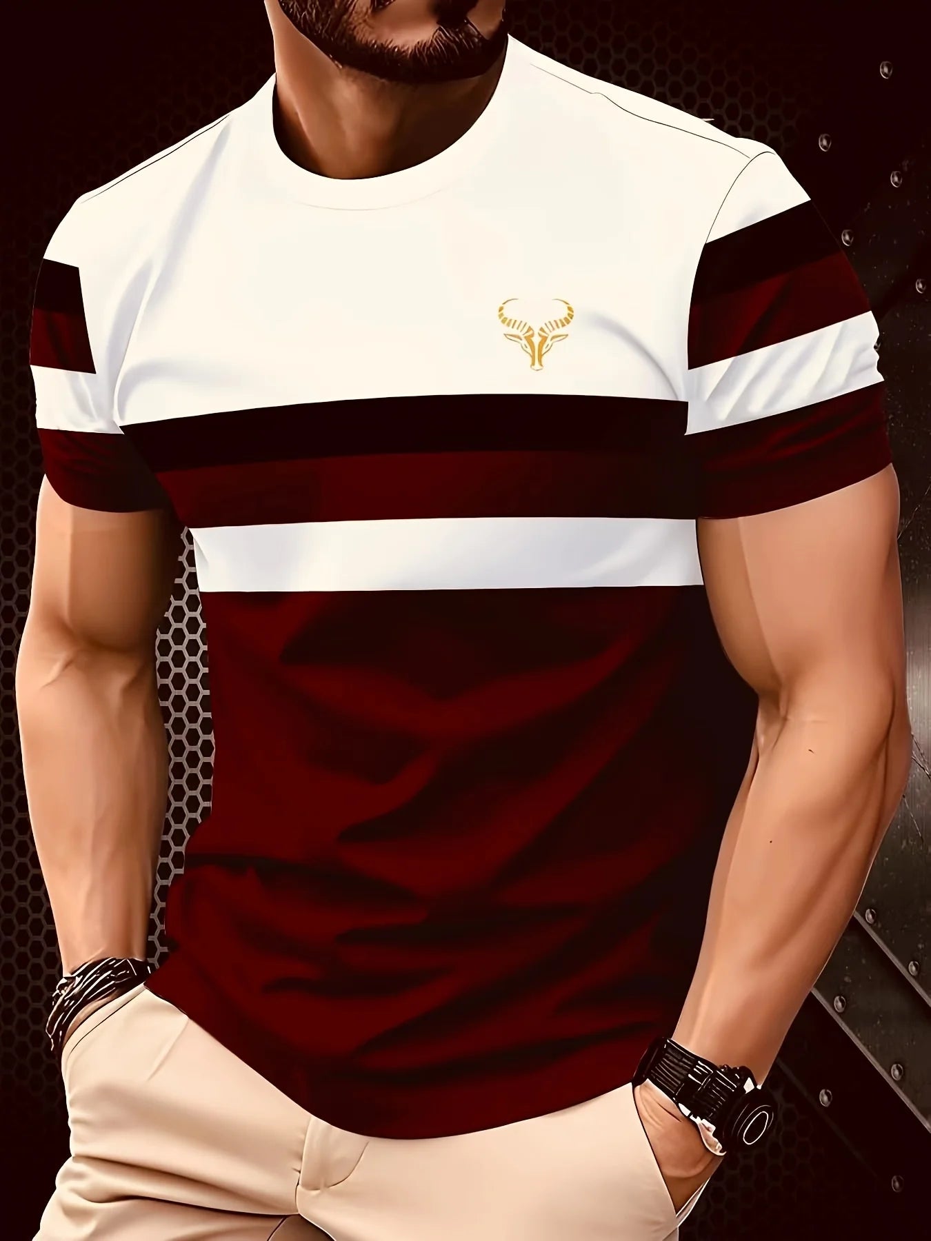 Men’s Polo Shirt Short Sleeve Casual Summer Fashion
