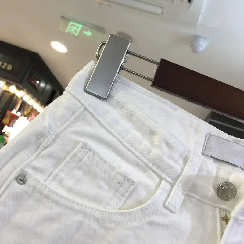 Women’s Shorts High Waist Denim Summer
