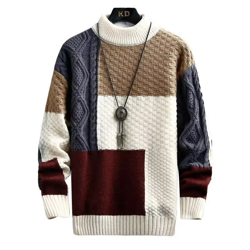 Men’s Sweatshirt Loose Fit Cotton Poly Blend Thick Casual Winter