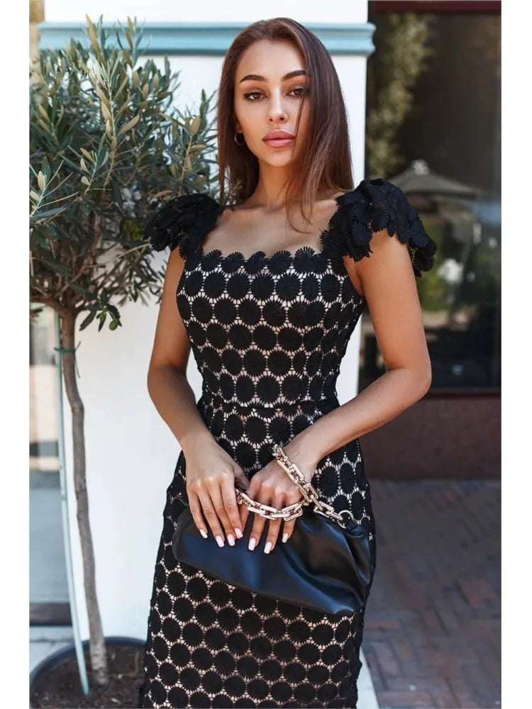 Women’s Dress Midi Solid Color Summer Casual
