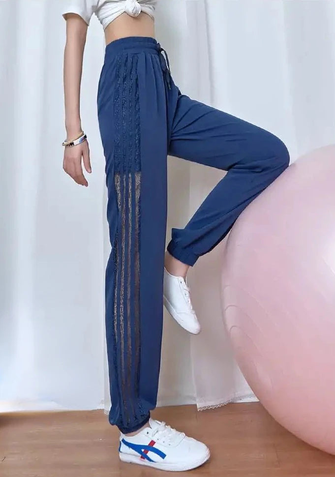 Women’s Joggers Elastic Waist Gym Stretchy Cotton