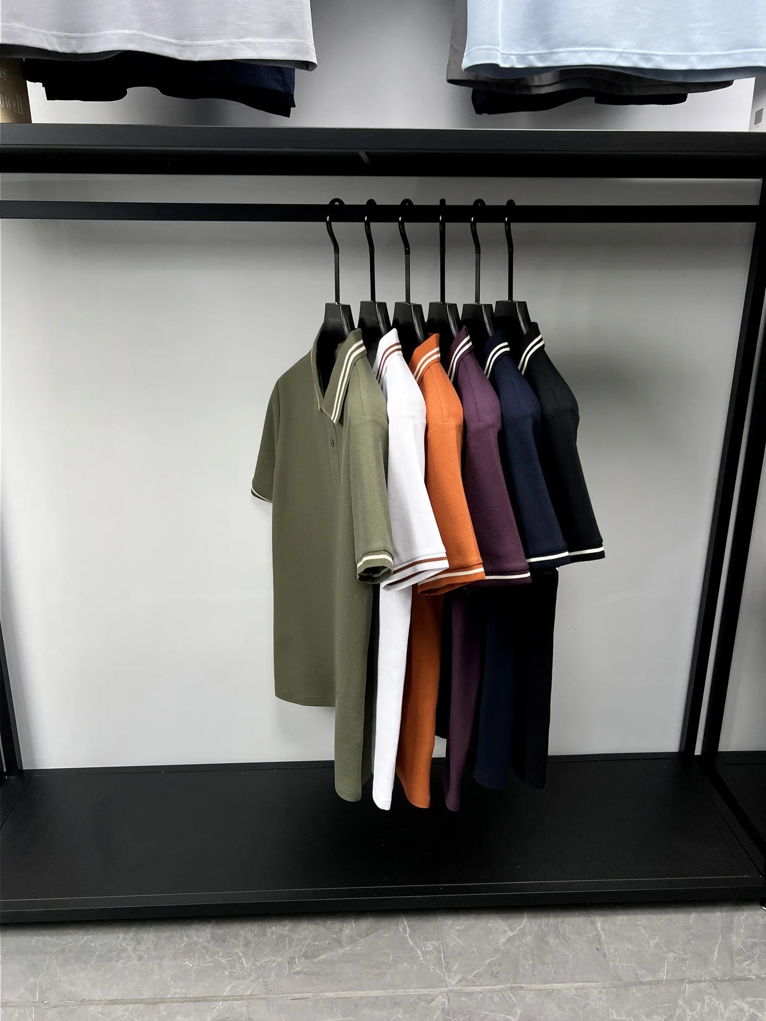Men’s Polo Shirt Cotton Short Sleeve Casual Summer Fashion